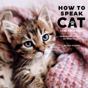 How to Speak Cat Wall Calendar 2025 de Workman Calendars