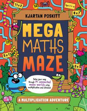 Mega Maths Maze (UK Edition) de Kjartan Poskitt
