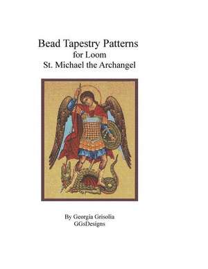 Bead Tapestry Patterns for Loom St Michael the Archangel de Georgia Grisolia