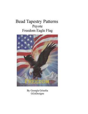 Bead Tapestry Patterns Peyote Freedom Eagle Flag de Georgia Grisolia