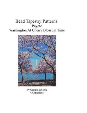 Bead Tapestry Patterns Peyote Washington at Cherry Blossom Time de Georgia Grisolia