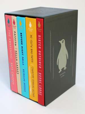 Penguin Vitae Series 5-Book Box Set: The Awakening and Selected Stories; Before Night Falls; Passing; Sister Outsider; The Yellow Wall-Paper and Selec de Various