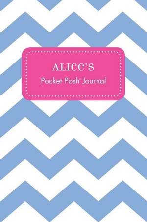 Alice's Pocket Posh Journal, Chevron de Andrews McMeel Publishing