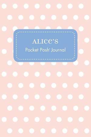 Alice's Pocket Posh Journal, Polka Dot de Andrews McMeel Publishing