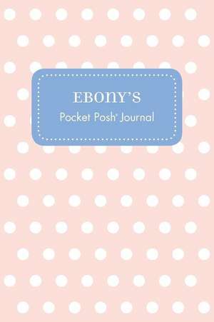 Ebony's Pocket Posh Journal, Polka Dot de Andrews McMeel Publishing