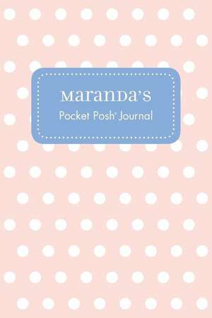 Maranda's Pocket Posh Journal, Polka Dot de Andrews McMeel Publishing