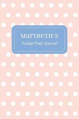 Marybeth's Pocket Posh Journal, Polka Dot de Andrews McMeel Publishing