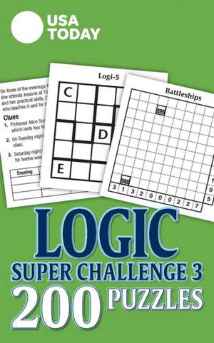 USA Today Logic Super Challenge 3: 200 Puzzles de Usa Today