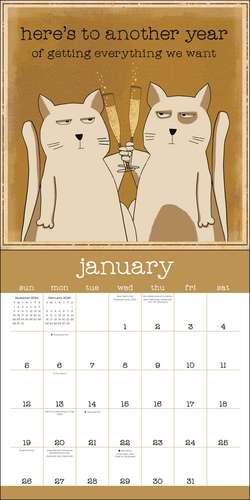 A Year of Snarky Cats 2025 Wall Calendar de Mr. Dan DiPaolo