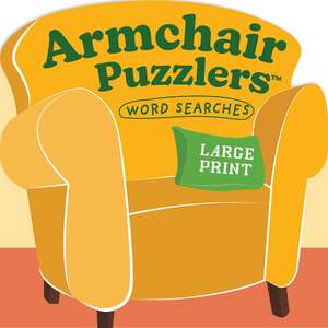 Armchair Puzzlers: Large Print Word Search de University Games