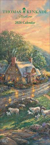 Thomas Kinkade Studios 2026 Slim Calendar de Thomas Kinkade