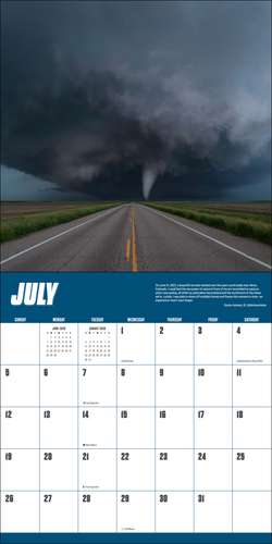 Storm Chasers 2026 Wall Calendar: The Year's Best Weather Photos de Storm Photos of the Year