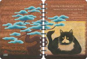 Zen Cat 2026 Weekly Planner Calendar de Nicholas Kirsten-Honshin