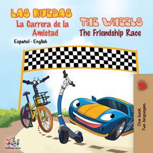 Las Ruedas- La Carrera de la Amistad The Wheels- The Friendship Race de Kidkiddos Books