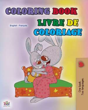 Coloring book #1 (English French Bilingual edition) de Shelley Admont