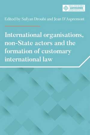 International Organisations, Non-State Actors and the Formation of Customary International Law