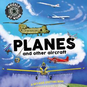 Wheels at Work: Planes: A sky-high spotting book de Bryony Davies