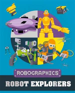 Robographics: Robot Explorers de Clive Gifford