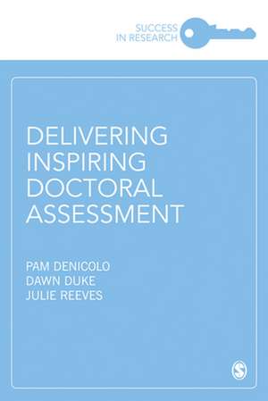 Delivering Inspiring Doctoral Assessment de Pam Denicolo