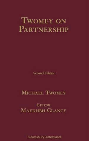 Partnership Law de Michael Twomey