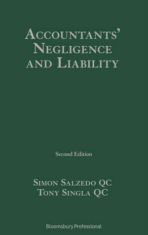 Accountants’ Negligence and Liability de Simon Salzedo KC, KC