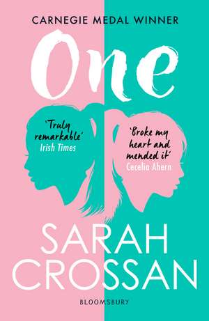 One: WINNER OF THE CARNEGIE MEDAL 2016 de Sarah Crossan