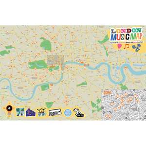 London Music Map: Your Guide to the Greatest Rock'n'Roll Stories Ever Told! de Nick Faber