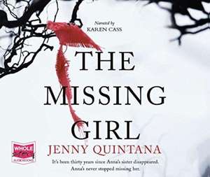 Quintana, J: The Missing Girl de Jenny Quintana