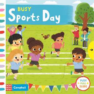 Books, C: Busy Sports Day de Campbell Books