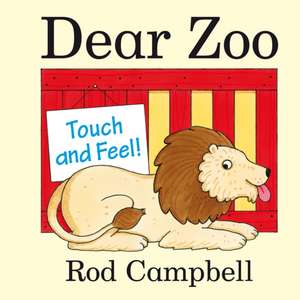 Dear Zoo Touch and Feel Book de Rod Campbell