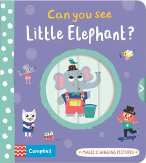 Can you see Little Elephant? de Campbell Books