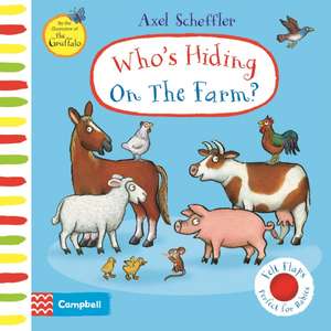 Who's Hiding On The Farm? de Campbell Books