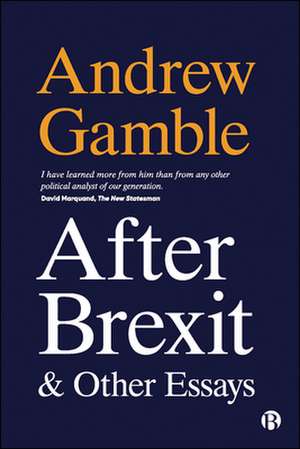 After Brexit and Other Essays de A Gamble