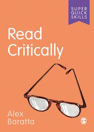 Read Critically de Alex Baratta