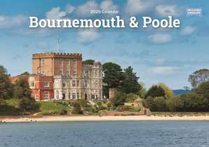 Bournemouth & Poole A5 Calendar 2025 de Carousel Calendars