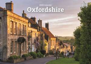 Oxfordshire A5 Calendar 2025 de Carousel Calendars