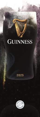 Guinness Slim Calendar 2025 de Carousel Calendars