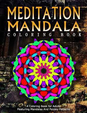 Meditation Mandala Coloring Book - Vol.19 de Women Coloring Books for Adults