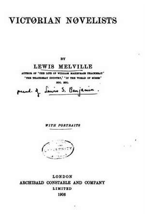 Victorian Novelists de Lewis Melville