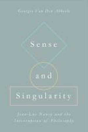 Sense and Singularity de Georges Van Den Abbeele