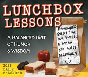 2021 Lunchbox Lessons Boxed Daily Calendar de Billy Ivey