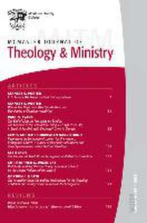 McMaster Journal of Theology and Ministry: Volume 16, 2014-2015 de Hughson T Ong