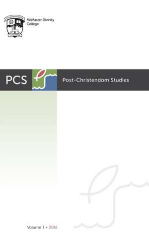 Post-Christendom Studies de Steven M. Studebaker