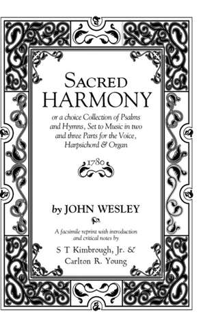 Sacred Harmony de John Wesley
