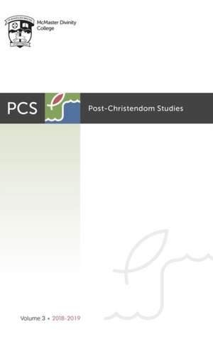Post-Christendom Studies de Steven M. Studebaker