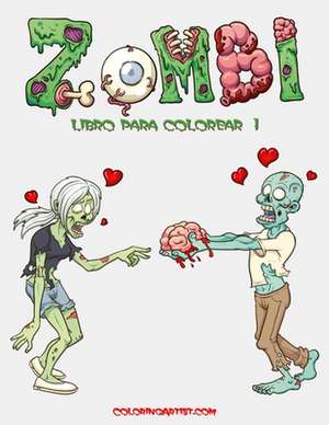 Zombi Libro Para Colorear 1 de Nick Snels