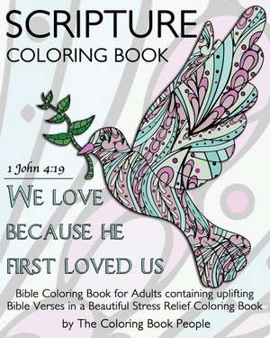 Scripture Coloring Book de The Coloring Book People