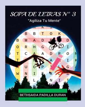 Sopa de Letras 3 de Bethsaida Padilla Duran