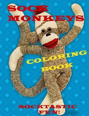 Sock Monkeys Coloring Book de Dee Lindner