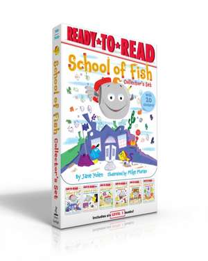 School of Fish Collector's Set (with 20 Stickers!) (Boxed Set): School of Fish; Friendship on the High Seas; Racing the Waves; Rocking the Tide; Testi de Jane Yolen